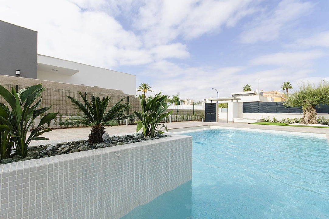 Villa in Los Belones(Murcia) te koop, woonoppervlakte 207 m², Staat Eerste bewoning, Airconditioning, grondstuk 430 m², 4 slapkamer, 3 badkamer, Zwembad, ref.: HA-LBN-110-E03-3