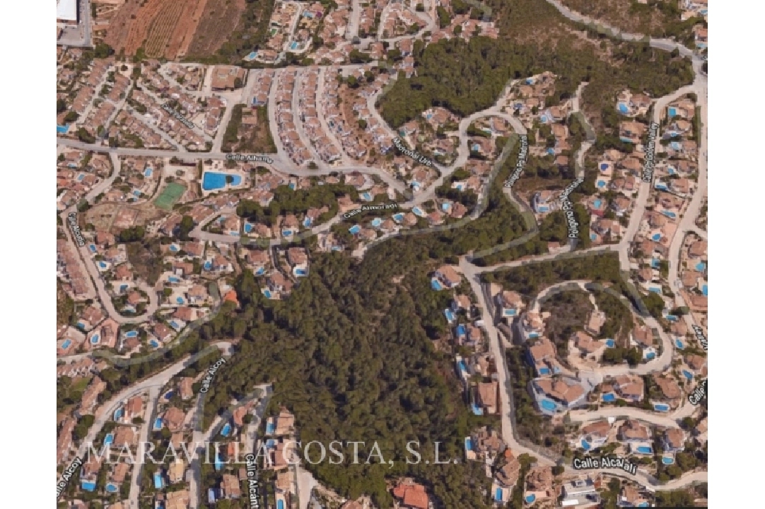 Wohngrundstück in Moraira te koop, grondstuk 1610 m², ref.: MV-2355-5