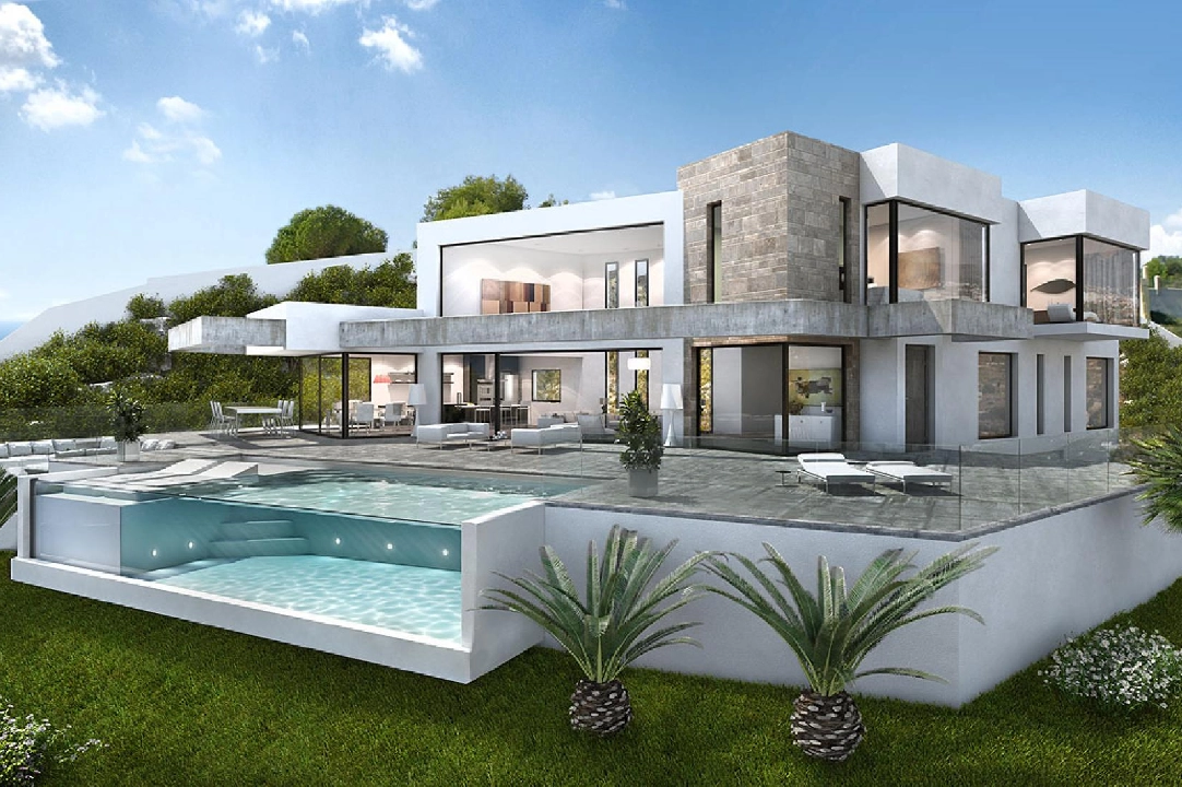 Villa in Moraira(Moraira) te koop, woonoppervlakte 600 m², grondstuk 1832 m², 4 slapkamer, 5 badkamer, Zwembad, ref.: HG-3252-1