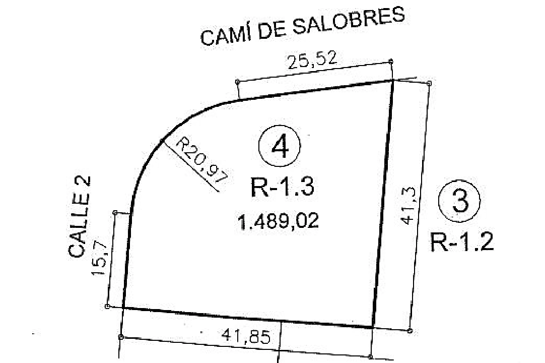 Wohngrundstück in El Vergel(Salobres) te koop, grondstuk 1489 m², ref.: GC-0819-7