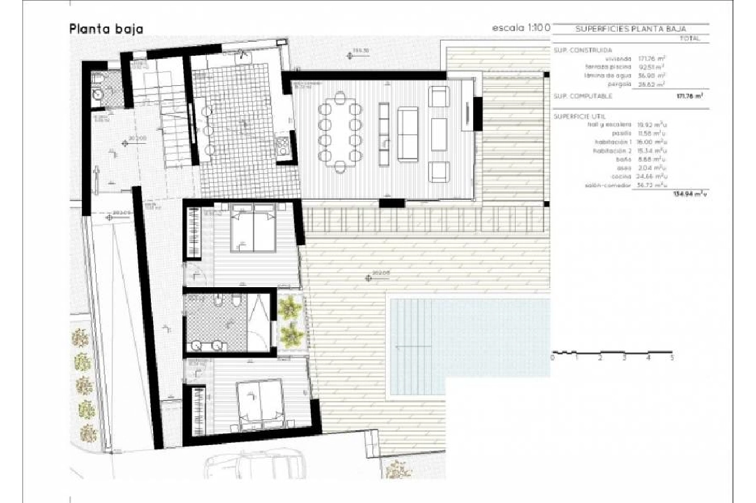 Villa in Moraira(Benimeit) te koop, woonoppervlakte 559 m², grondstuk 817 m², 3 slapkamer, 2 badkamer, Zwembad, ref.: AM-10898DA-3700-8