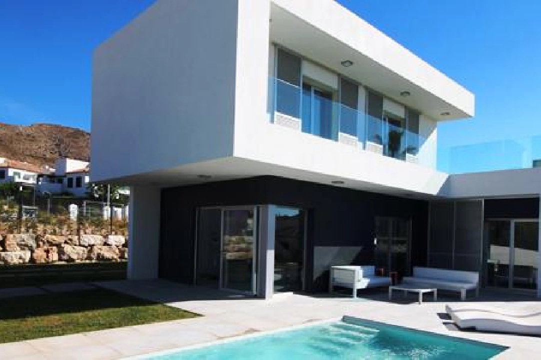 Villa in Finestrat te koop, woonoppervlakte 199 m², grondstuk 590 m², 3 slapkamer, 3 badkamer, Zwembad, ref.: COB-2599-1