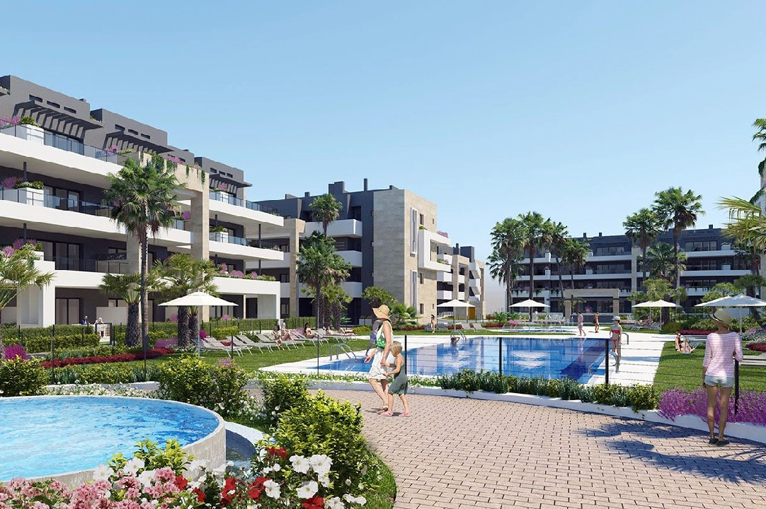 Penthouse Apartment in Playa Flamenca te koop, woonoppervlakte 147 m², Staat Eerste bewoning, Airconditioning, 2 slapkamer, 2 badkamer, Zwembad, ref.: HA-PFN-100-A02-11