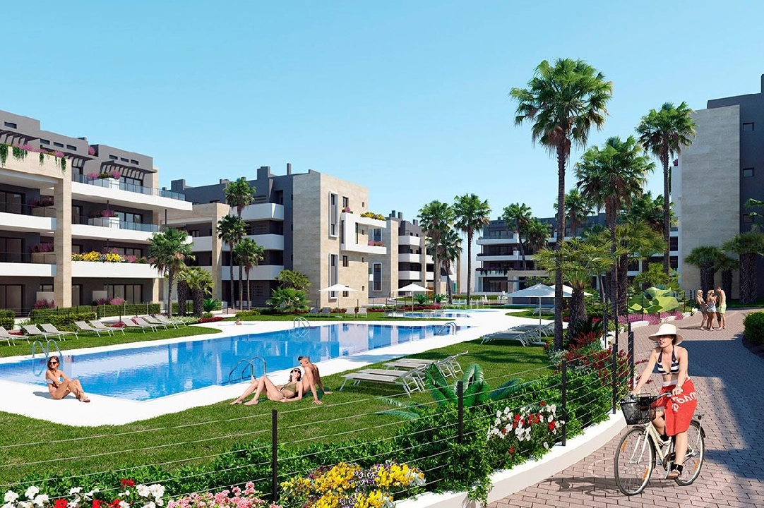 Penthouse Apartment in Playa Flamenca te koop, woonoppervlakte 147 m², Staat Eerste bewoning, Airconditioning, 2 slapkamer, 2 badkamer, Zwembad, ref.: HA-PFN-100-A02-3