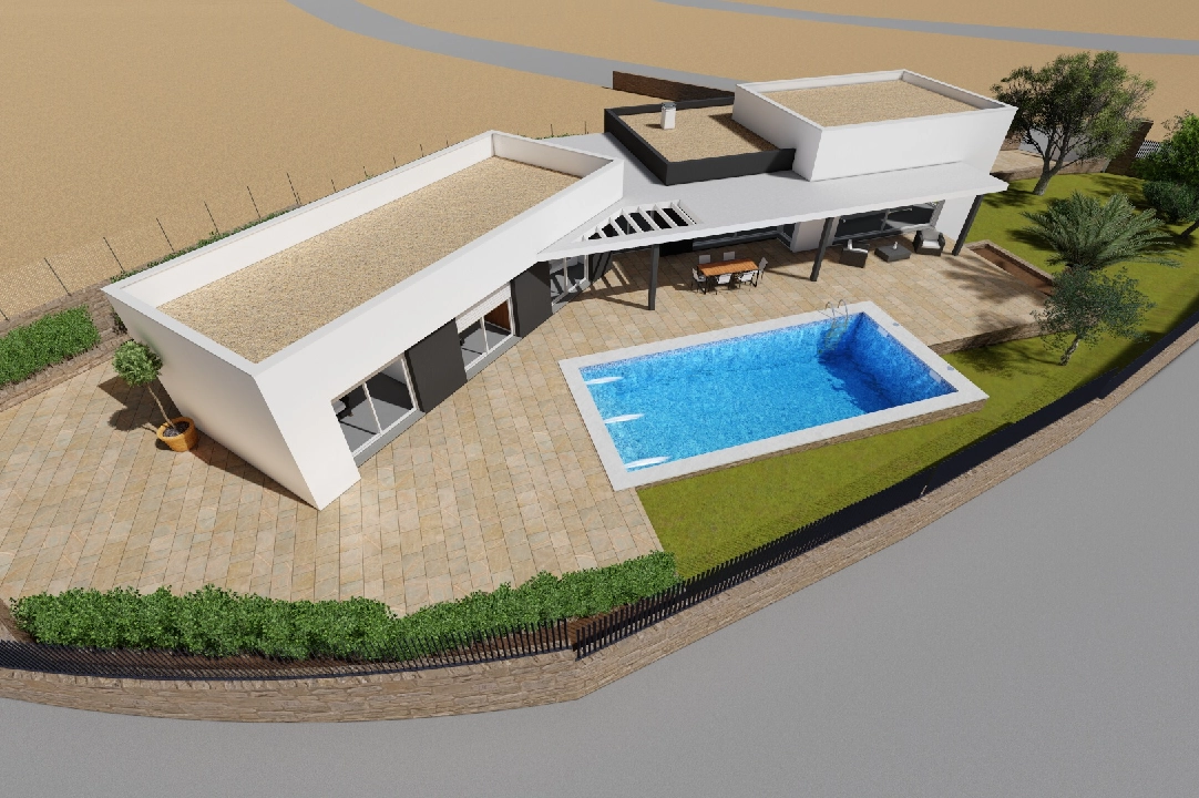 Villa in Moraira te koop, woonoppervlakte 251 m², Airconditioning, grondstuk 1030 m², 3 slapkamer, 2 badkamer, Zwembad, ref.: CA-H-1351-AMB-2