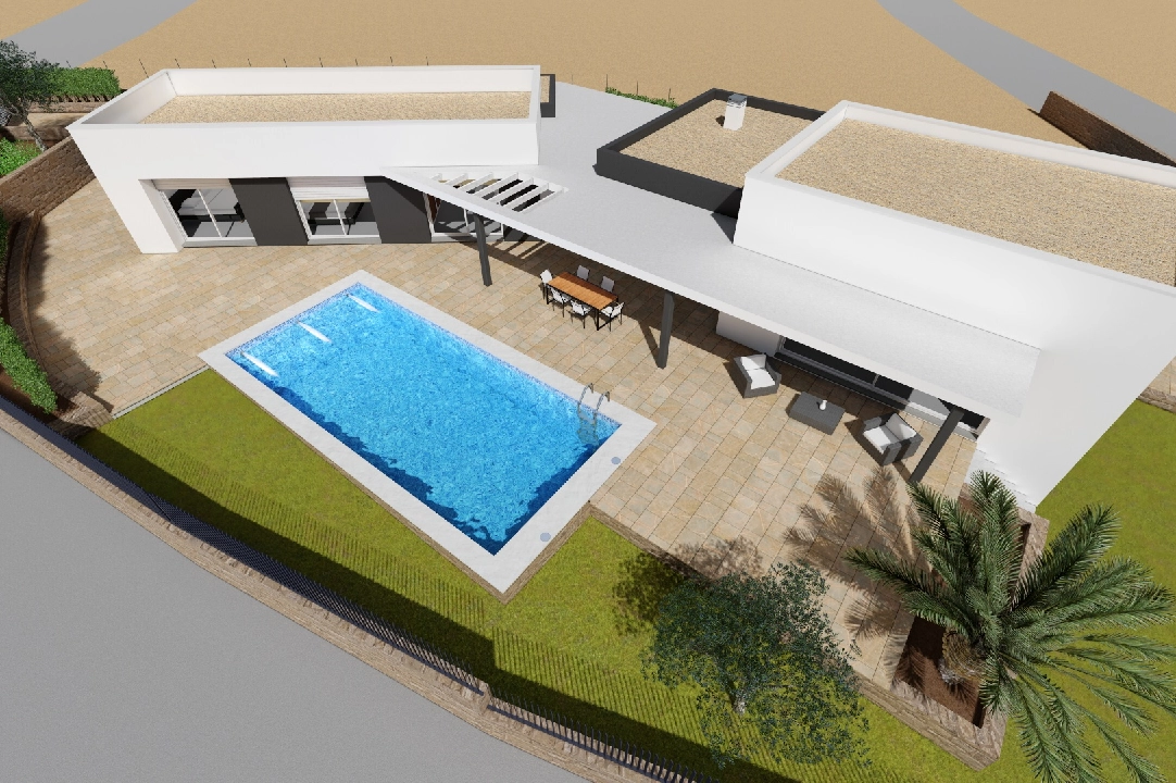 Villa in Moraira te koop, woonoppervlakte 251 m², Airconditioning, grondstuk 1030 m², 3 slapkamer, 2 badkamer, Zwembad, ref.: CA-H-1351-AMB-8