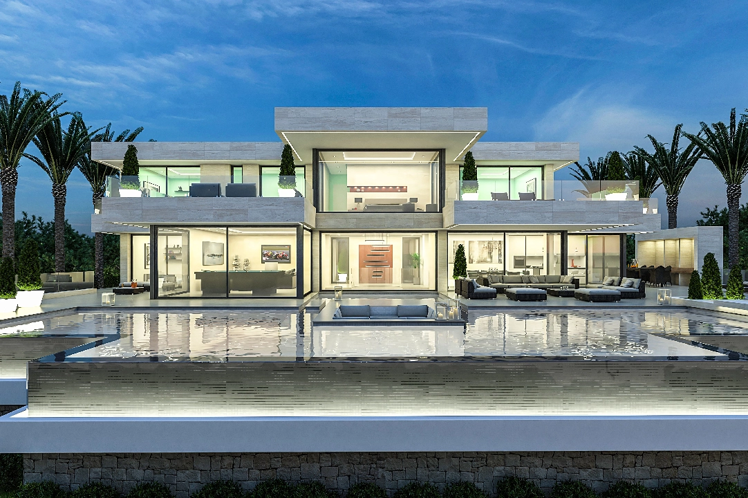 Villa in Denia te koop, woonoppervlakte 671 m², Airconditioning, grondstuk 1600 m², 5 slapkamer, 6 badkamer, Zwembad, ref.: UM-UV-MASERATI-12