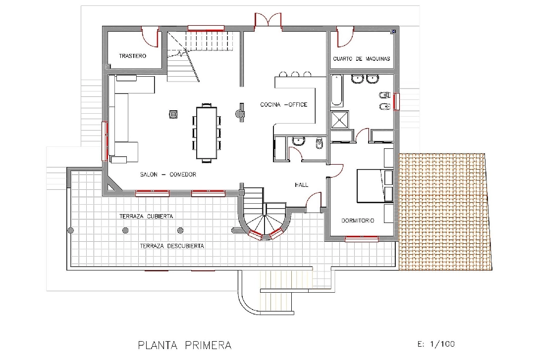 Villa in Denia-La Sella(Pedreguer) te koop, woonoppervlakte 400 m², Bouwjaar 2001, Staat als nieuw, + Centrale verwarming, Airconditioning, grondstuk 1386 m², 6 slapkamer, 6 badkamer, Zwembad, ref.: GC-0521-58