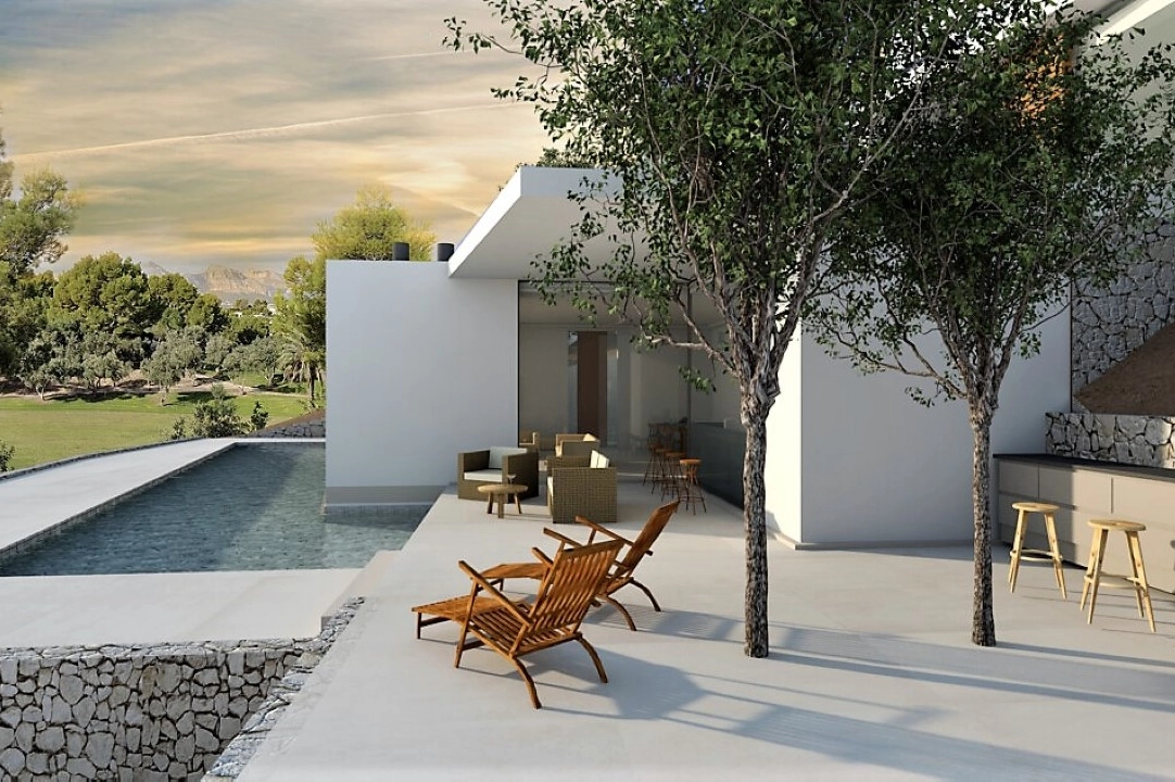 Villa in Altea(Altea La Vella) te koop, woonoppervlakte 389 m², Airconditioning, grondstuk 1170 m², 4 slapkamer, 3 badkamer, ref.: BP-6084ALT-5