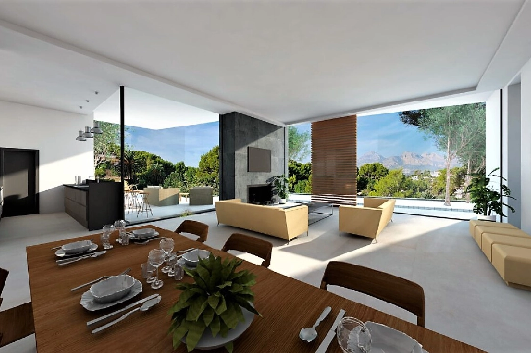 Villa in Altea(Altea La Vella) te koop, woonoppervlakte 389 m², Airconditioning, grondstuk 1170 m², 4 slapkamer, 3 badkamer, ref.: BP-6084ALT-7