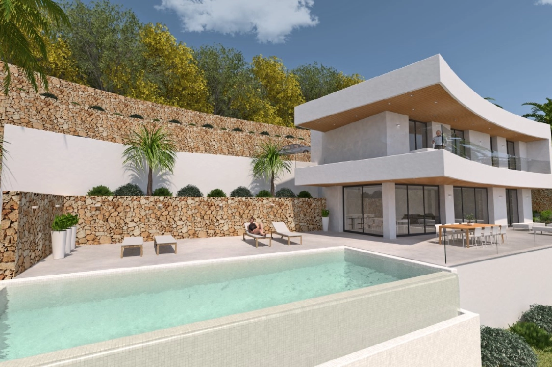 Villa in Javea(Xabia Nova) te koop, woonoppervlakte 260 m², Airconditioning, grondstuk 1707 m², 4 slapkamer, 4 badkamer, ref.: BP-3382JAV-1