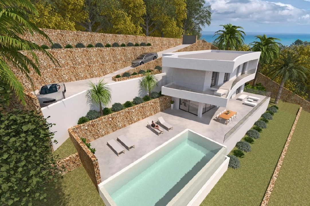 Villa in Javea(Xabia Nova) te koop, woonoppervlakte 260 m², Airconditioning, grondstuk 1707 m², 4 slapkamer, 4 badkamer, ref.: BP-3382JAV-5