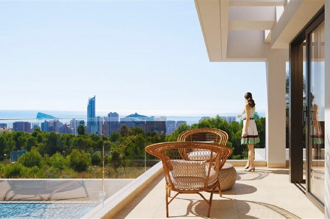 Villa in Finestrat te koop, woonoppervlakte 134 m², grondstuk 385 m², 3 slapkamer, 3 badkamer, Zwembad, ref.: COB-3017-3