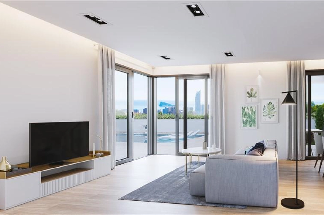 Villa in Finestrat te koop, woonoppervlakte 134 m², grondstuk 385 m², 3 slapkamer, 3 badkamer, Zwembad, ref.: COB-3017-4