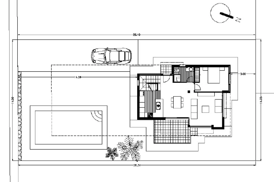 Villa in Denia-La Sella te koop, woonoppervlakte 150 m², Airconditioning, grondstuk 326 m², 3 slapkamer, 2 badkamer, ref.: BP-3422SEL-3