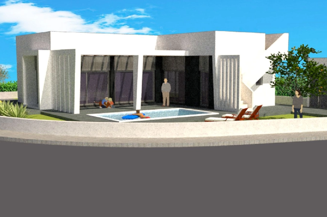 Villa in Polop(Lomas del Sol) te koop, grondstuk 480 m², 3 slapkamer, 2 badkamer, ref.: BP-3436POL-4