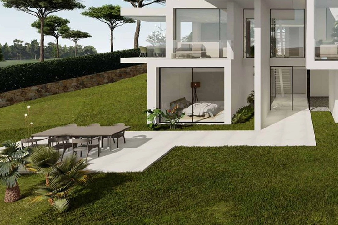 Villa in Orihuela Costa te koop, woonoppervlakte 349 m², Staat Eerste bewoning, Airconditioning, grondstuk 1075 m², 3 slapkamer, 3 badkamer, Zwembad, ref.: HA-OCN-145-E01-4