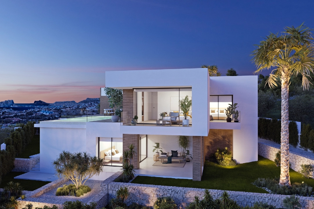 Villa in Cumbre del Sol(Magnolias Sunrise) te koop, woonoppervlakte 190 m², grondstuk 951 m², 3 slapkamer, 4 badkamer, Zwembad, ref.: VA-AM174-1