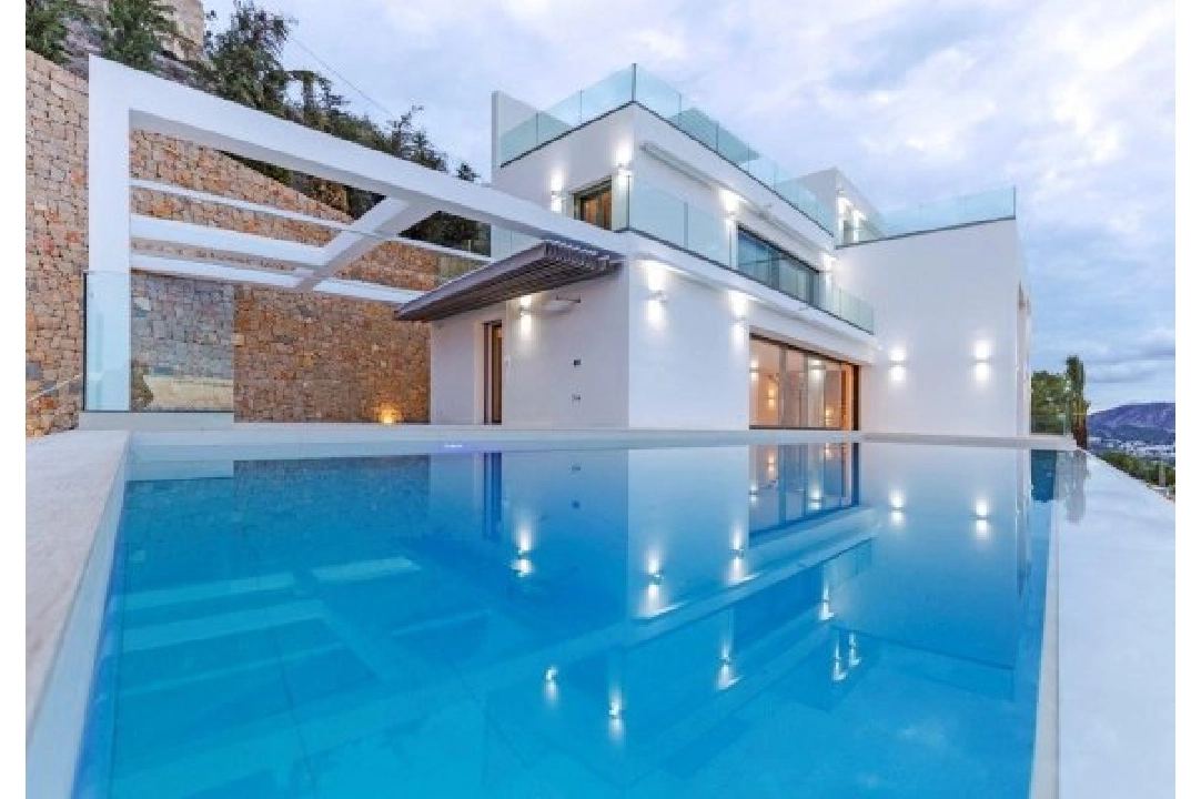 Villa in Moraira te koop, woonoppervlakte 470 m², Airconditioning, grondstuk 836 m², 5 slapkamer, 4 badkamer, Zwembad, ref.: BS-3974695-1