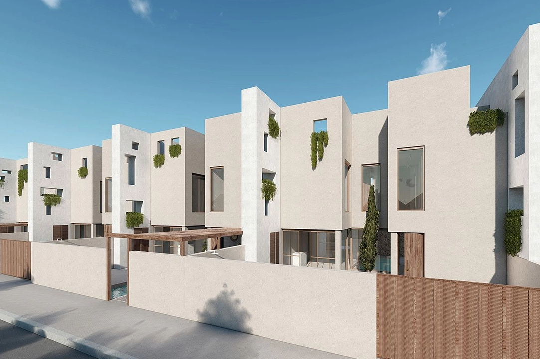 Reihenhaus in Formentera del Segura te koop, woonoppervlakte 217 m², Staat Eerste bewoning, Airconditioning, grondstuk 175 m², 3 slapkamer, 2 badkamer, Zwembad, ref.: HA-FRN-131-R01-8