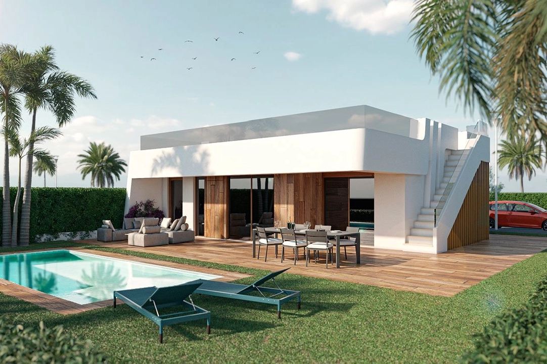 Villa in Alhama de Murcia te koop, woonoppervlakte 260 m², Staat Eerste bewoning, grondstuk 284 m², 4 slapkamer, 3 badkamer, Zwembad, ref.: HA-AHN-111-E03-1
