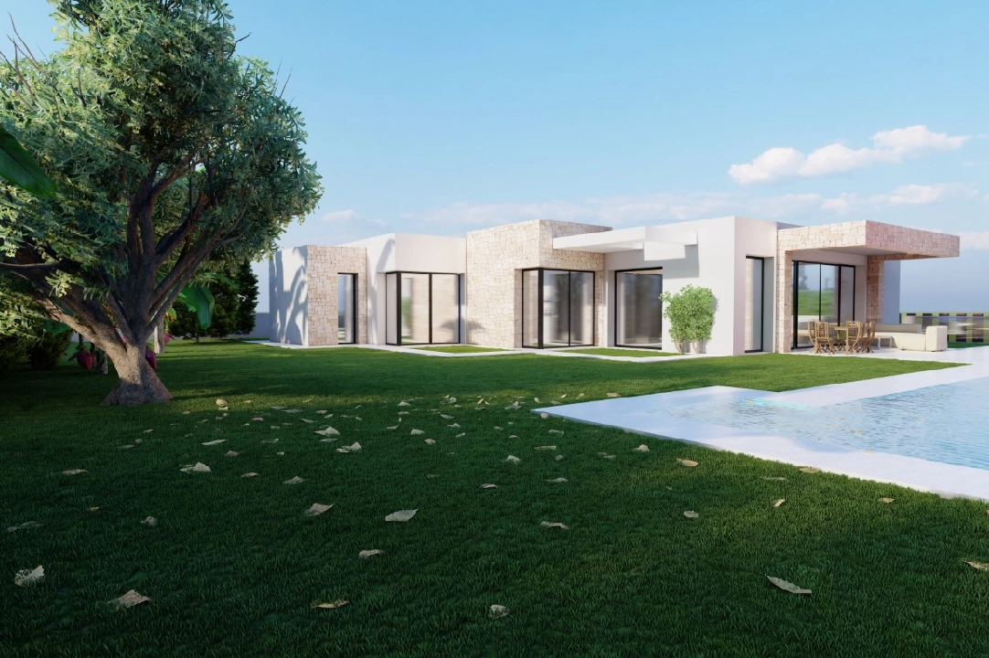 Villa in Benissa(La Fustera) te koop, woonoppervlakte 185 m², Airconditioning, grondstuk 1001 m², 4 slapkamer, 3 badkamer, ref.: BP-6362BEN-3