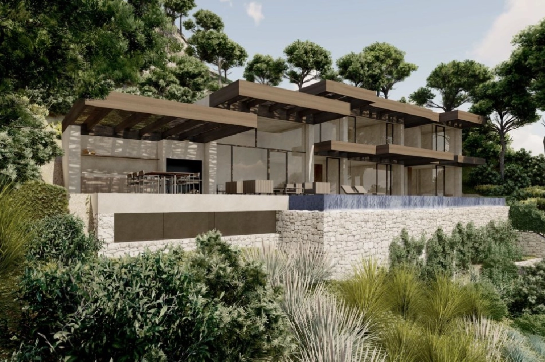 Villa in Benissa(Raco de Galeno) te koop, woonoppervlakte 500 m², Airconditioning, grondstuk 1566 m², 6 slapkamer, 6 badkamer, ref.: BP-6390BEN-1