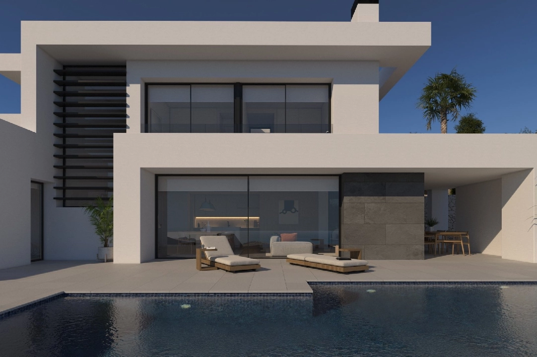 Villa in Cumbre del Sol(Lirios Sunrise) te koop, woonoppervlakte 181 m², grondstuk 824 m², 3 slapkamer, 4 badkamer, Zwembad, ref.: VA-AL030-3