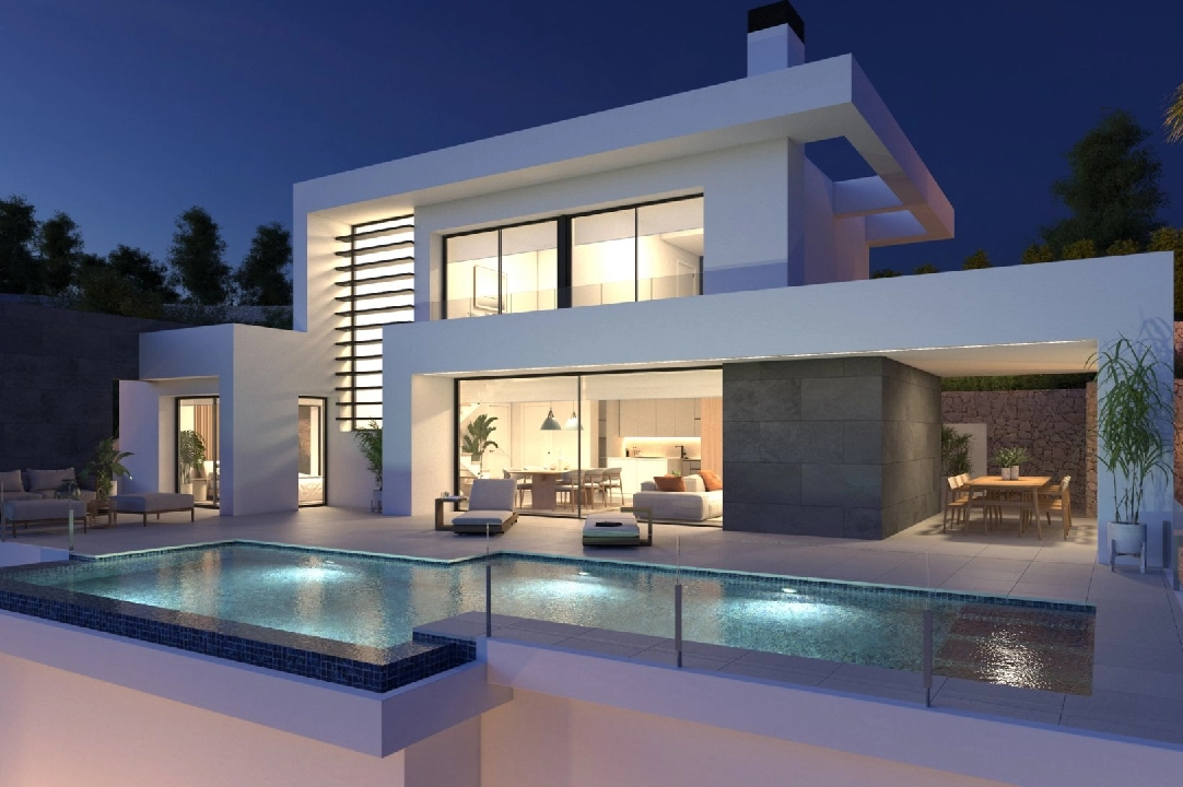 Villa in Cumbre del Sol(Lirios Sunrise) te koop, woonoppervlakte 181 m², grondstuk 824 m², 3 slapkamer, 4 badkamer, Zwembad, ref.: VA-AL030-5