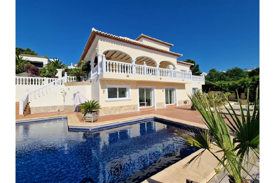 Villa in Moraira(Sabatera) te koop, woonoppervlakte 287 m², Airconditioning, grondstuk 797 m², 4 slapkamer, 3 badkamer, ref.: BP-6440MOR-2