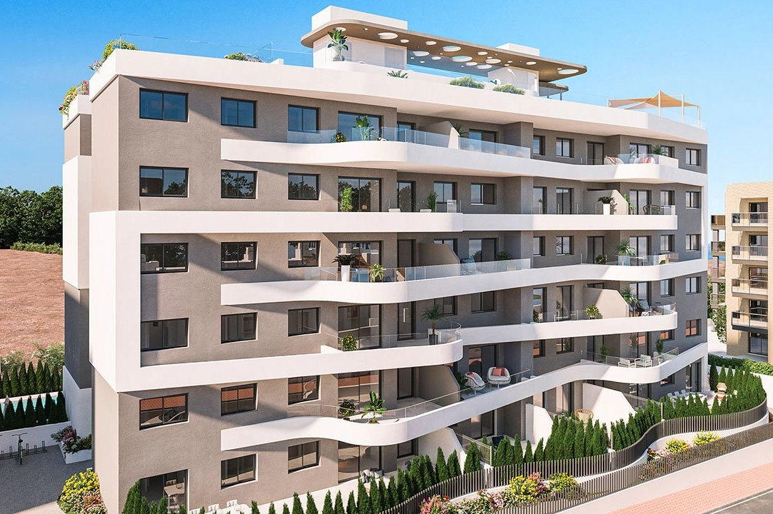 Etagen Apartment in Punta Prima te koop, woonoppervlakte 115 m², Staat Eerste bewoning, Airconditioning, 3 slapkamer, 2 badkamer, Zwembad, ref.: HA-PPN-401-A02-3