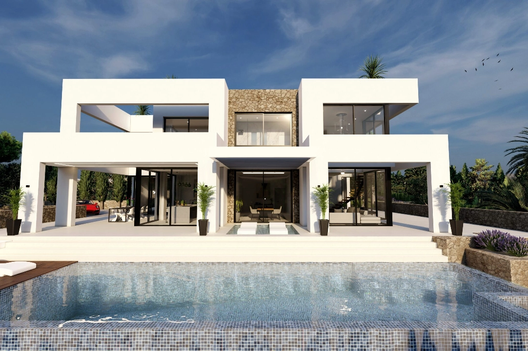 Villa in Benissa(Benissa Costa) te koop, woonoppervlakte 574 m², Airconditioning, grondstuk 1372 m², 4 slapkamer, 4 badkamer, ref.: BP-7015BEN-2