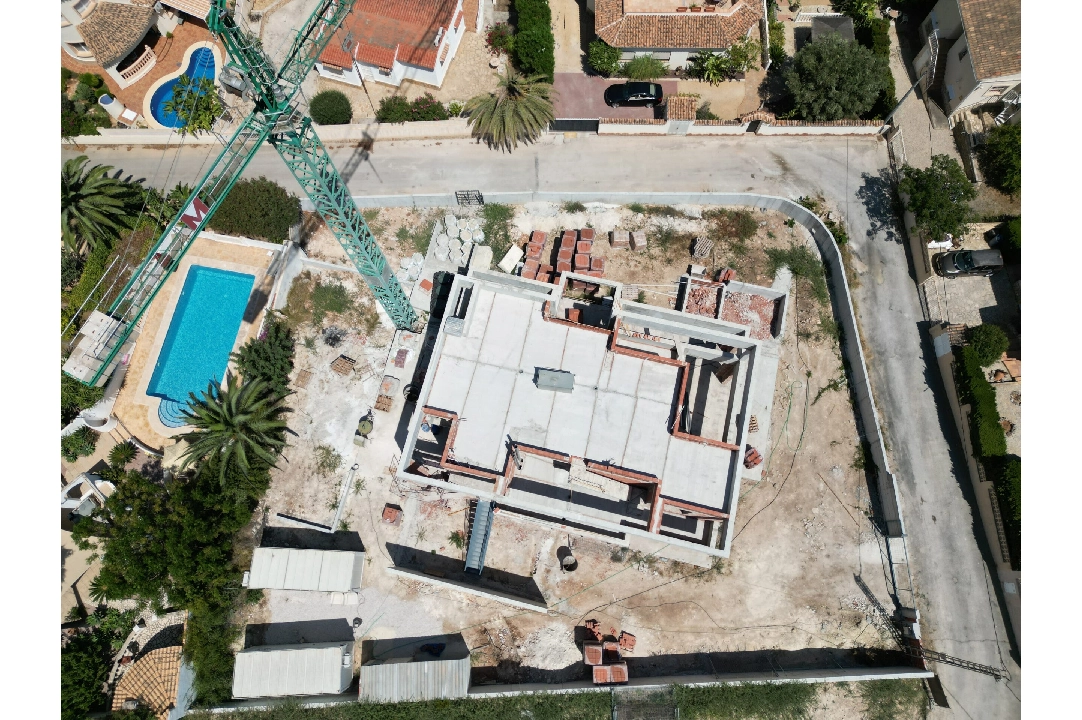 Villa in Benissa(Benissa Costa) te koop, woonoppervlakte 574 m², Airconditioning, grondstuk 1372 m², 4 slapkamer, 4 badkamer, ref.: BP-7015BEN-22
