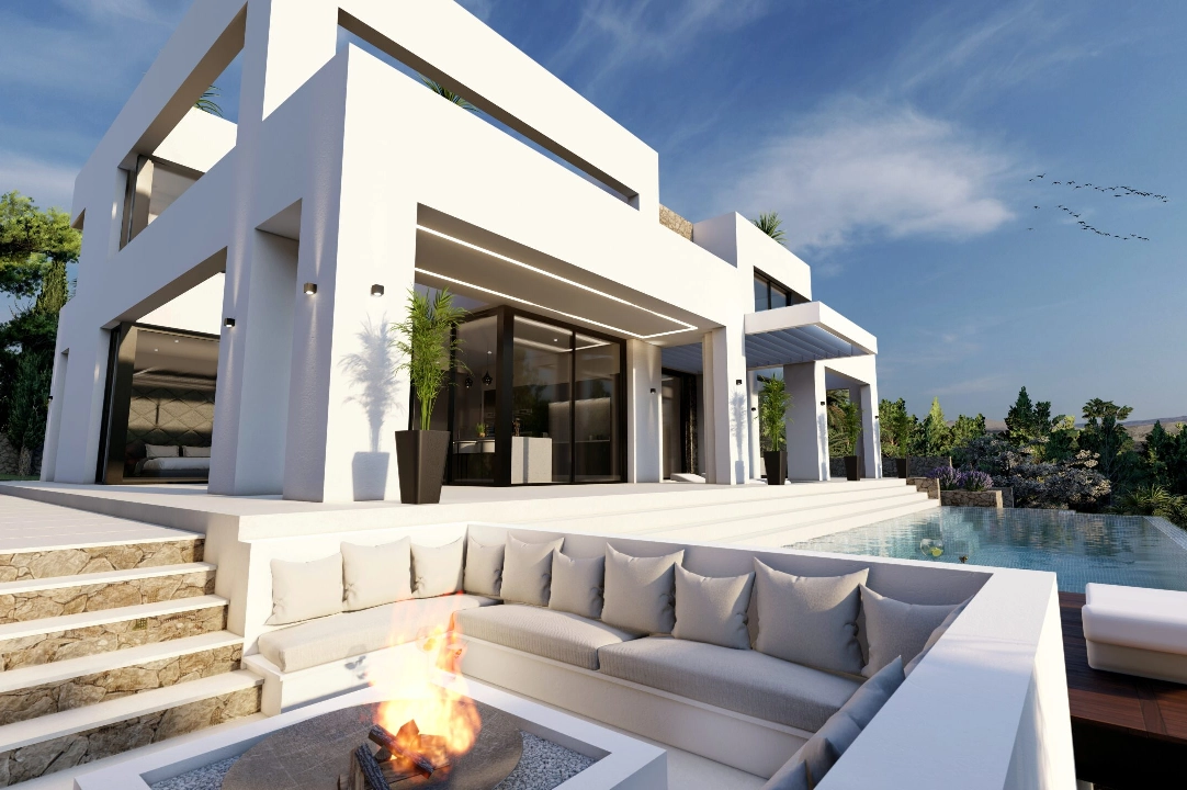 Villa in Benissa(Benissa Costa) te koop, woonoppervlakte 574 m², Airconditioning, grondstuk 1372 m², 4 slapkamer, 4 badkamer, ref.: BP-7015BEN-4