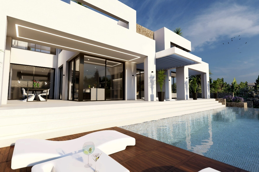 Villa in Benissa(Benissa Costa) te koop, woonoppervlakte 574 m², Airconditioning, grondstuk 1372 m², 4 slapkamer, 4 badkamer, ref.: BP-7015BEN-6