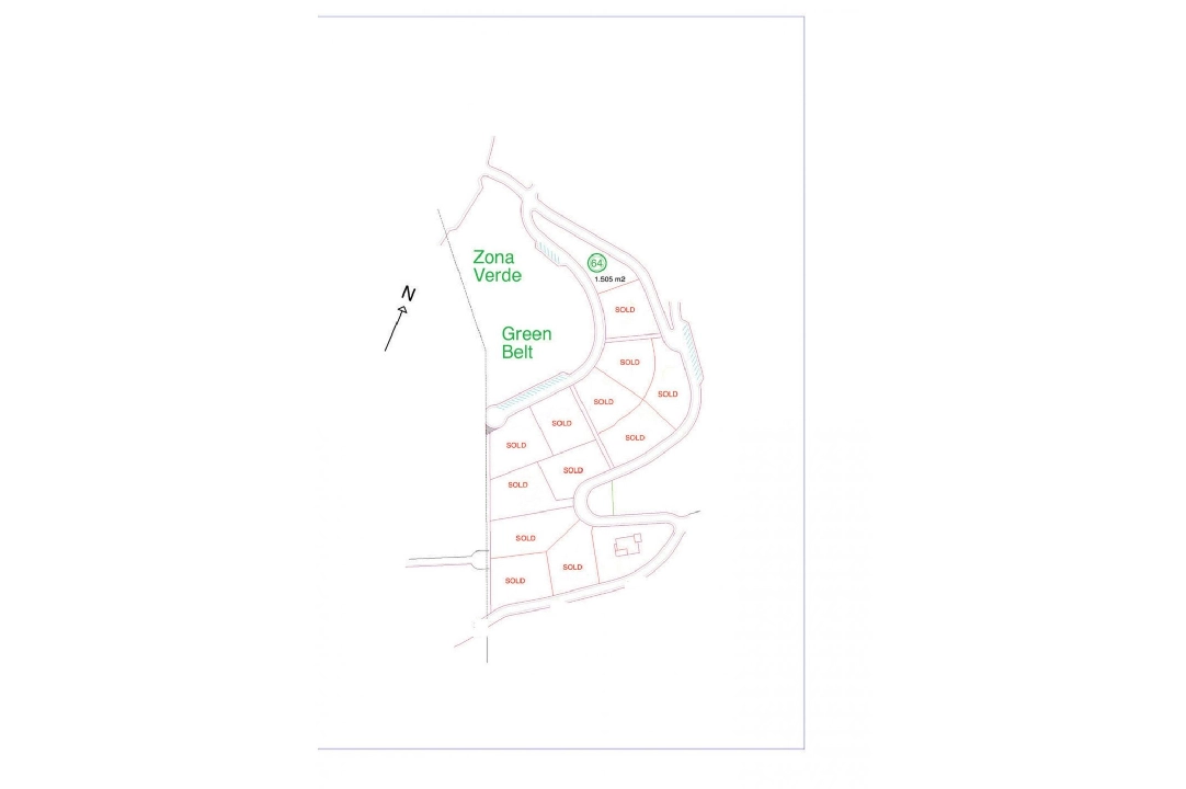 Wohngrundstück in Benissa(Benissa) te koop, grondstuk 1505 m², ref.: AM-11615DA-3700-7
