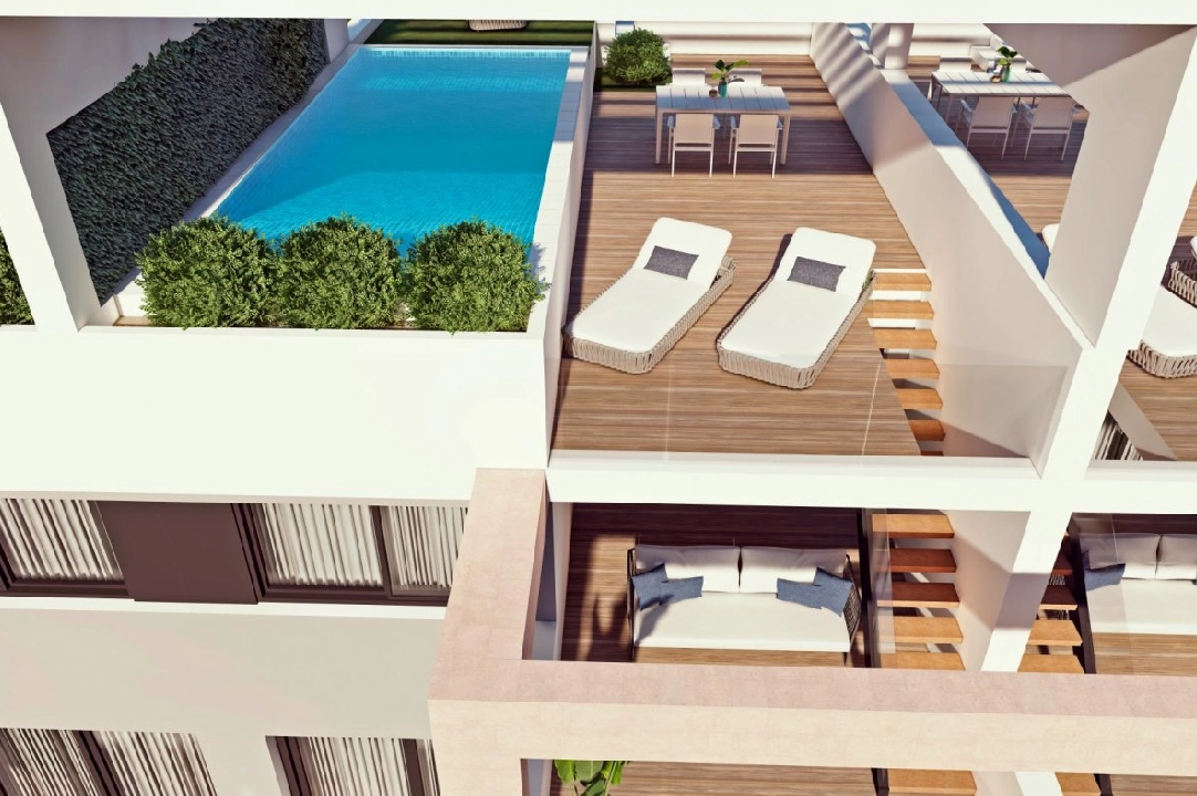 Apartment in Finestrat(Finestrat) te koop, woonoppervlakte 160 m², 2 slapkamer, 2 badkamer, Zwembad, ref.: AM-1081DA-3700-3