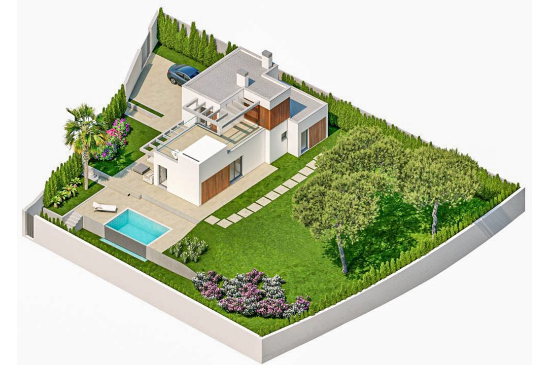 Villa in Finestrat(Sierra Cortina) te koop, woonoppervlakte 150 m², Airconditioning, grondstuk 410 m², 3 slapkamer, 2 badkamer, ref.: BP-7024FIN-12