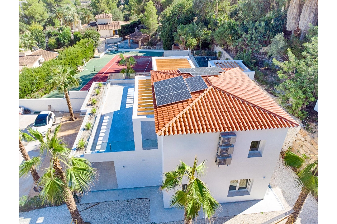 Villa in Moraira(Pinar del abogat) te koop, woonoppervlakte 400 m², Airconditioning, grondstuk 1200 m², 3 slapkamer, 3 badkamer, Zwembad, ref.: AM-12058DA-3700-5