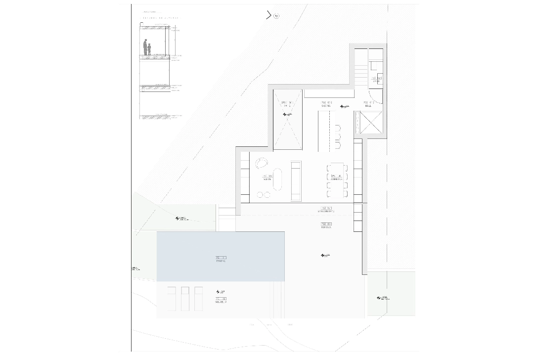 Villa in Benissa(La Fustera) te koop, woonoppervlakte 357 m², Airconditioning, grondstuk 1058 m², 4 slapkamer, 4 badkamer, ref.: BP-4309BEN-4