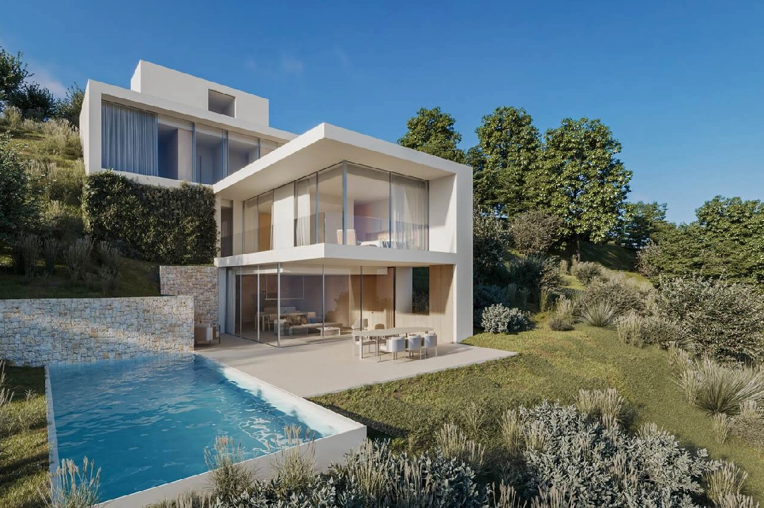 Villa in Benissa(La Fustera) te koop, woonoppervlakte 330 m², Airconditioning, grondstuk 1448 m², 4 slapkamer, 5 badkamer, ref.: BP-4310BEN-2