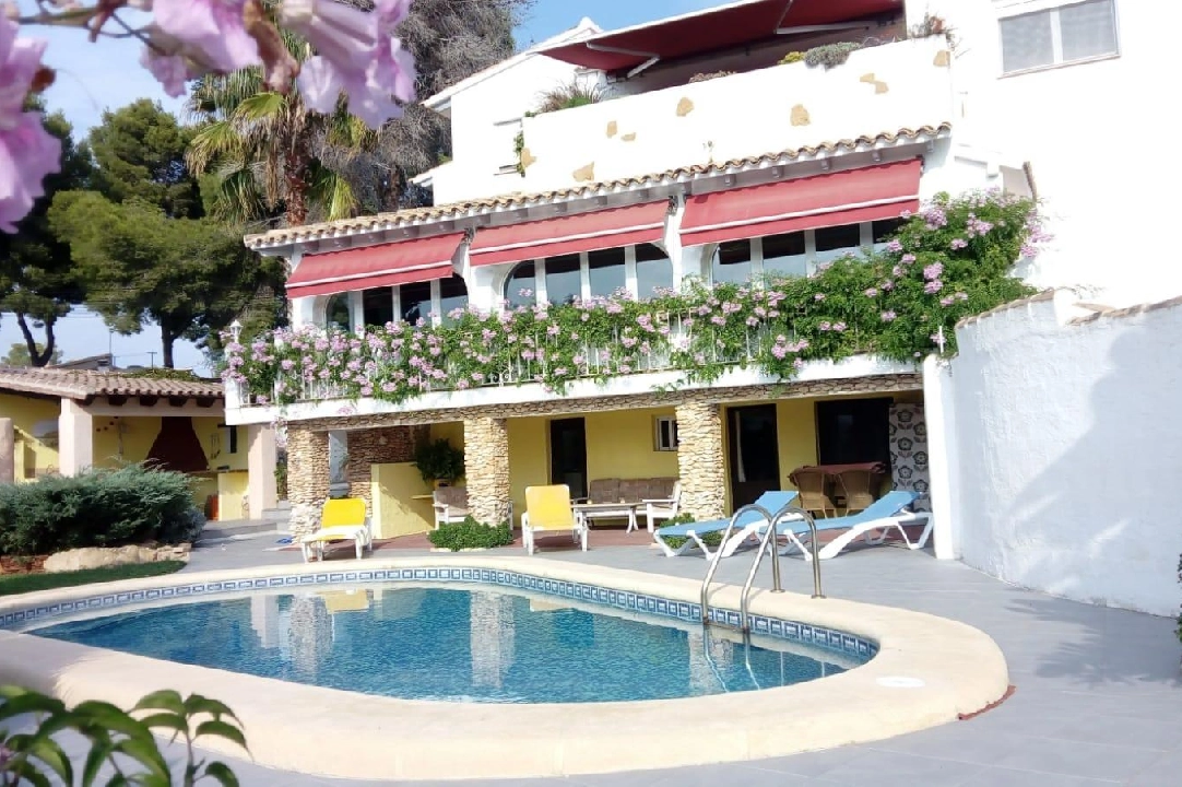 Villa in Moraira(Pla del mar) te koop, woonoppervlakte 326 m², Airconditioning, grondstuk 791 m², 5 slapkamer, 5 badkamer, Zwembad, ref.: AM-12082DA-3700-2
