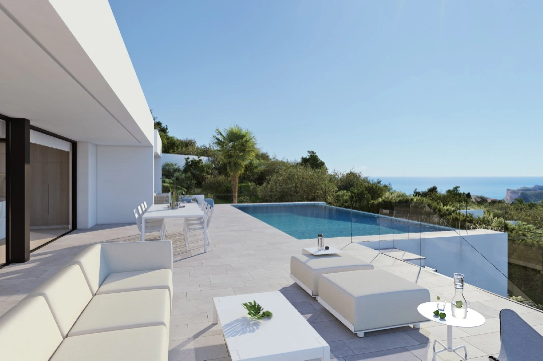 Villa in Cumbre del Sol(Residencial Plus Jazmines) te koop, woonoppervlakte 313 m², grondstuk 1338 m², 3 slapkamer, 5 badkamer, Zwembad, ref.: VA-AJ064-4