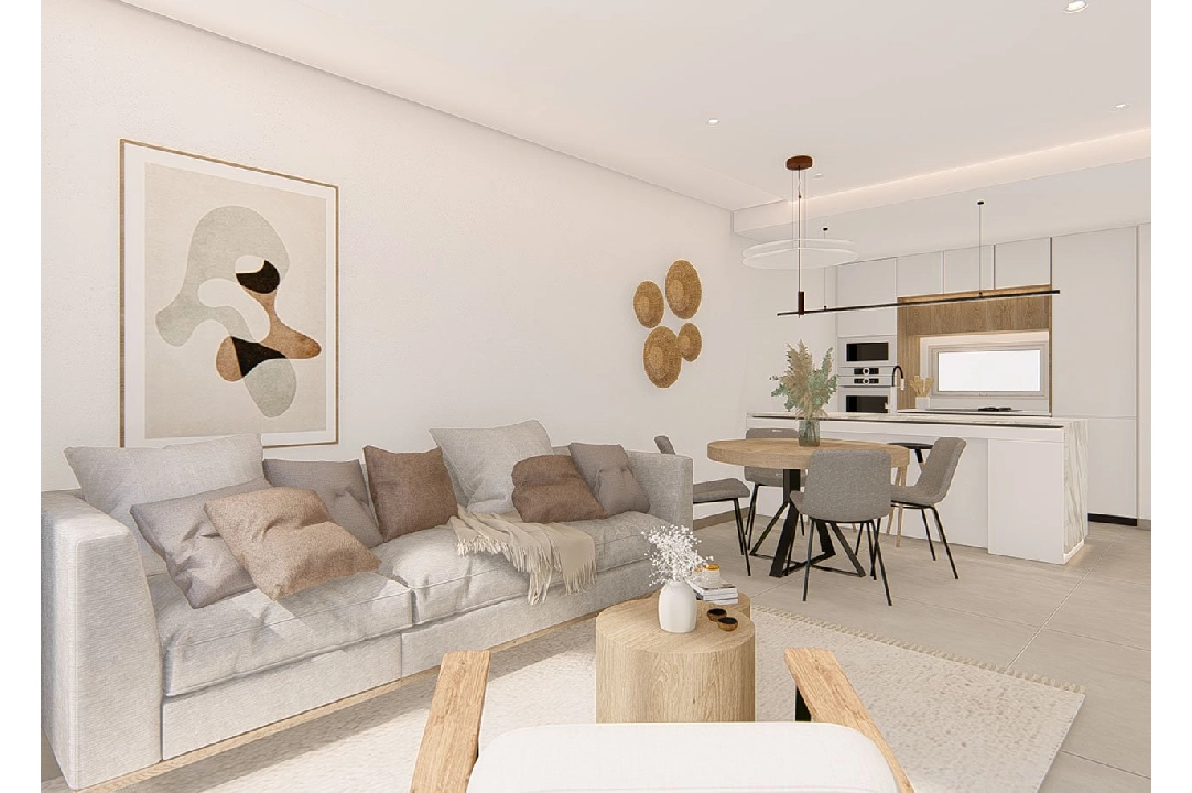 Etagen Apartment in Guardamar del Segura te koop, woonoppervlakte 115 m², Staat Eerste bewoning, Airconditioning, 3 slapkamer, 2 badkamer, Zwembad, ref.: HA-GUN-446-A03-14