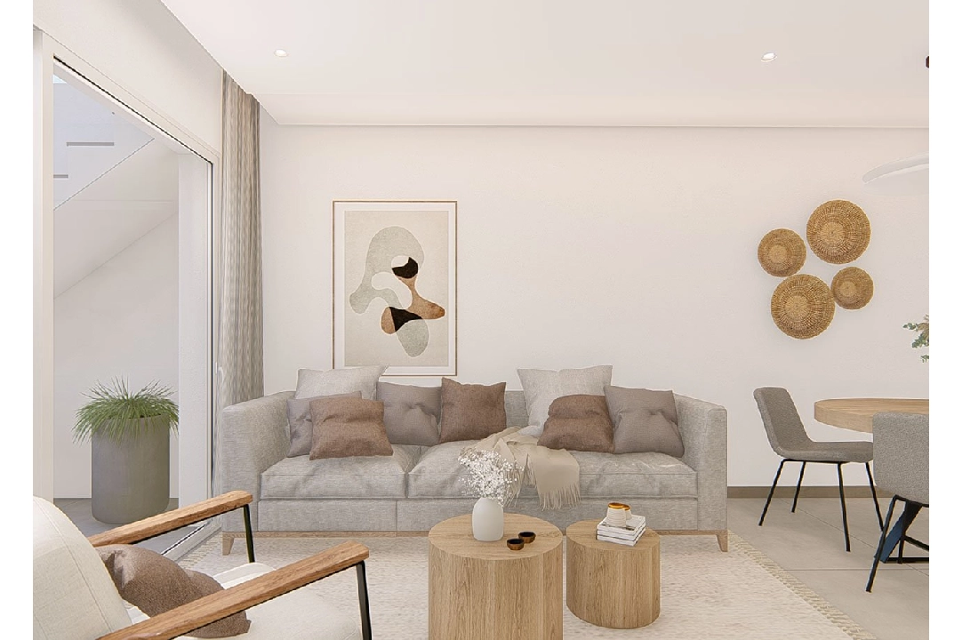Etagen Apartment in Guardamar del Segura te koop, woonoppervlakte 115 m², Staat Eerste bewoning, Airconditioning, 3 slapkamer, 2 badkamer, Zwembad, ref.: HA-GUN-446-A03-16