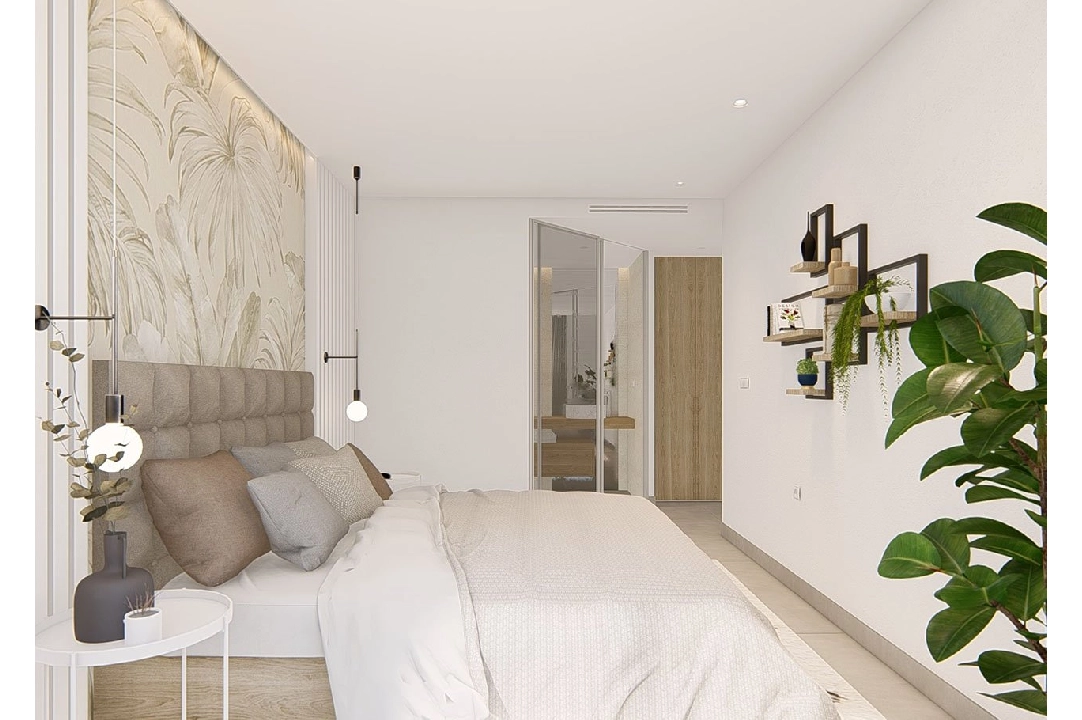 Etagen Apartment in Guardamar del Segura te koop, woonoppervlakte 115 m², Staat Eerste bewoning, Airconditioning, 3 slapkamer, 2 badkamer, Zwembad, ref.: HA-GUN-446-A03-20
