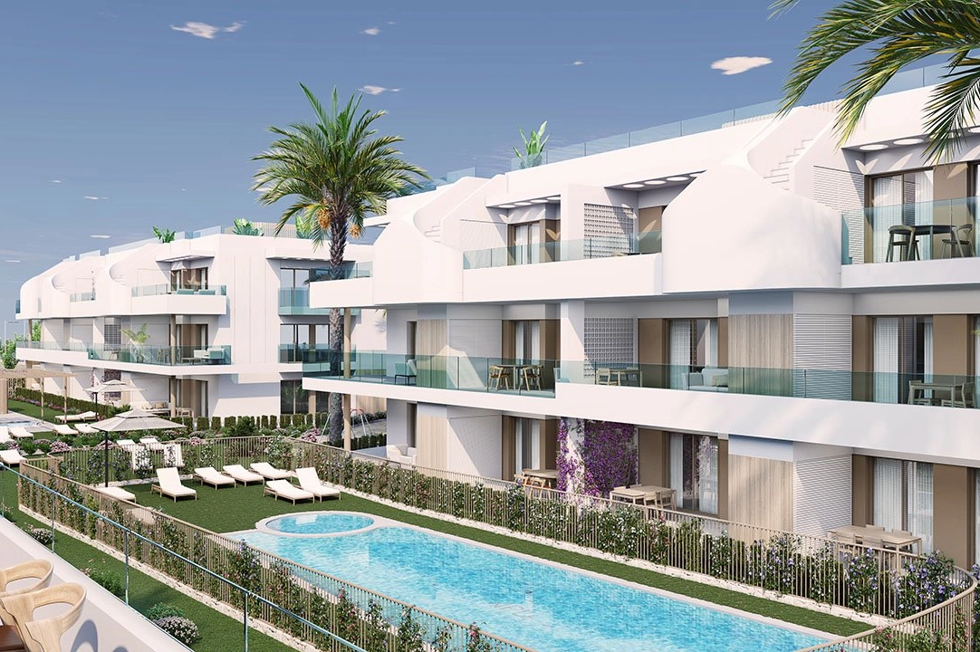 Penthouse Apartment in Pilar de la Horadada te koop, woonoppervlakte 153 m², Staat Eerste bewoning, 3 slapkamer, 2 badkamer, Zwembad, ref.: HA-PIN-132-A04-2