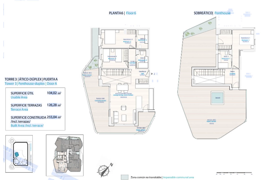 Apartment in Vilajoyosa(Les Torres) te koop, woonoppervlakte 259 m², Airconditioning, 3 slapkamer, 3 badkamer, ref.: BP-7039VIL-35
