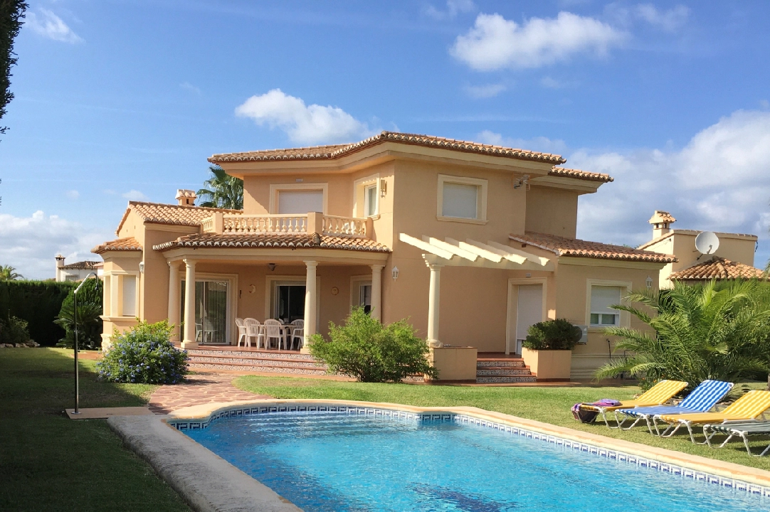Villa in Els Poblets te huur, Staat netjes, + Centrale verwarming, Airconditioning, 4 slapkamer, 3 badkamer, Zwembad, ref.: VD-0123-1