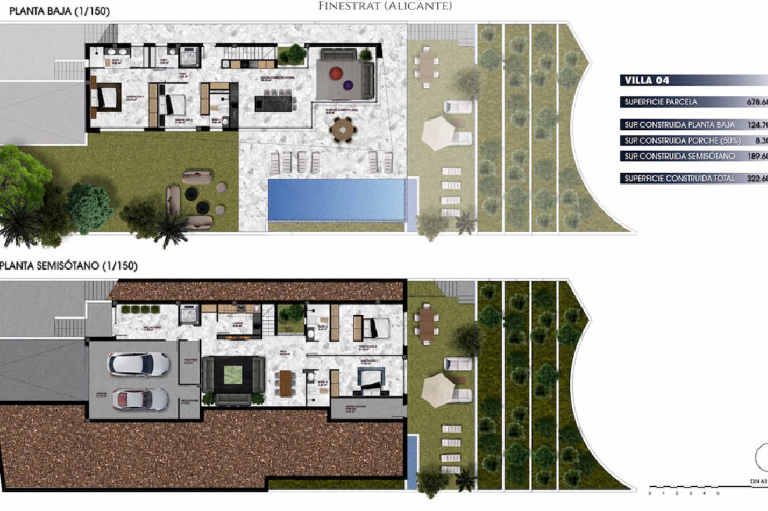 Villa in Finestrat(Balcon de Finestrat) te koop, woonoppervlakte 322 m², Airconditioning, grondstuk 565 m², 4 slapkamer, 5 badkamer, ref.: BP-7043FIN-9